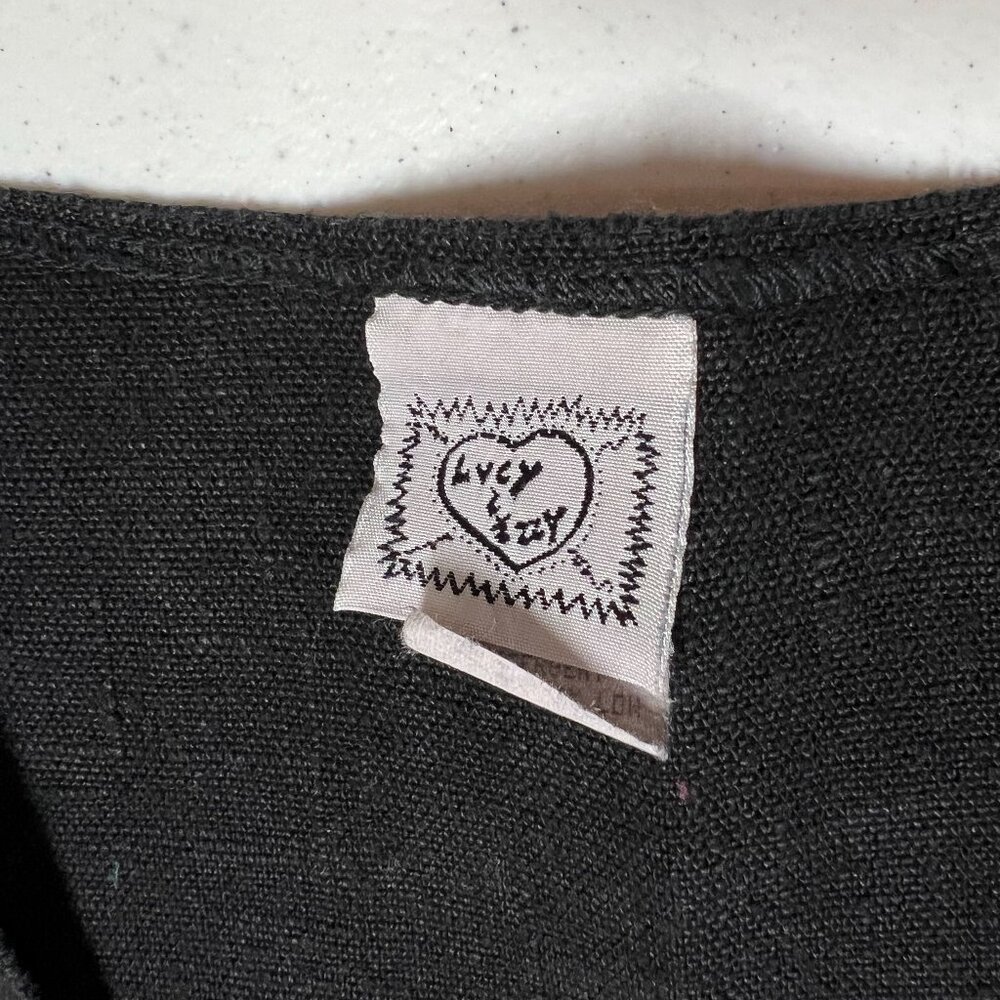 Lucy & Izzy Black Top/Vest